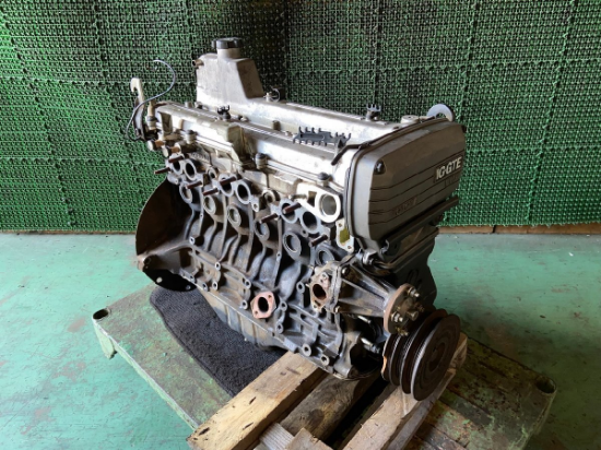 O12-187 H S63 GZ20 ソアラ GTツインターボL 1G-GTEU エンジン 本体 の画像