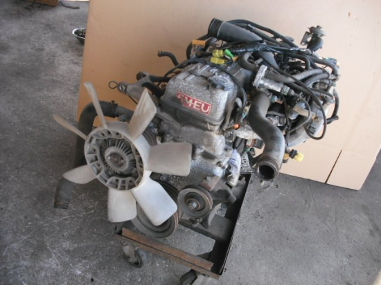 『B241』MS112,5M-EU,クラウン,ロイヤルサルーン,CROWN,エンジン ASSY,エンジン本体,　個人宅発送不可商品  MS110 の画像